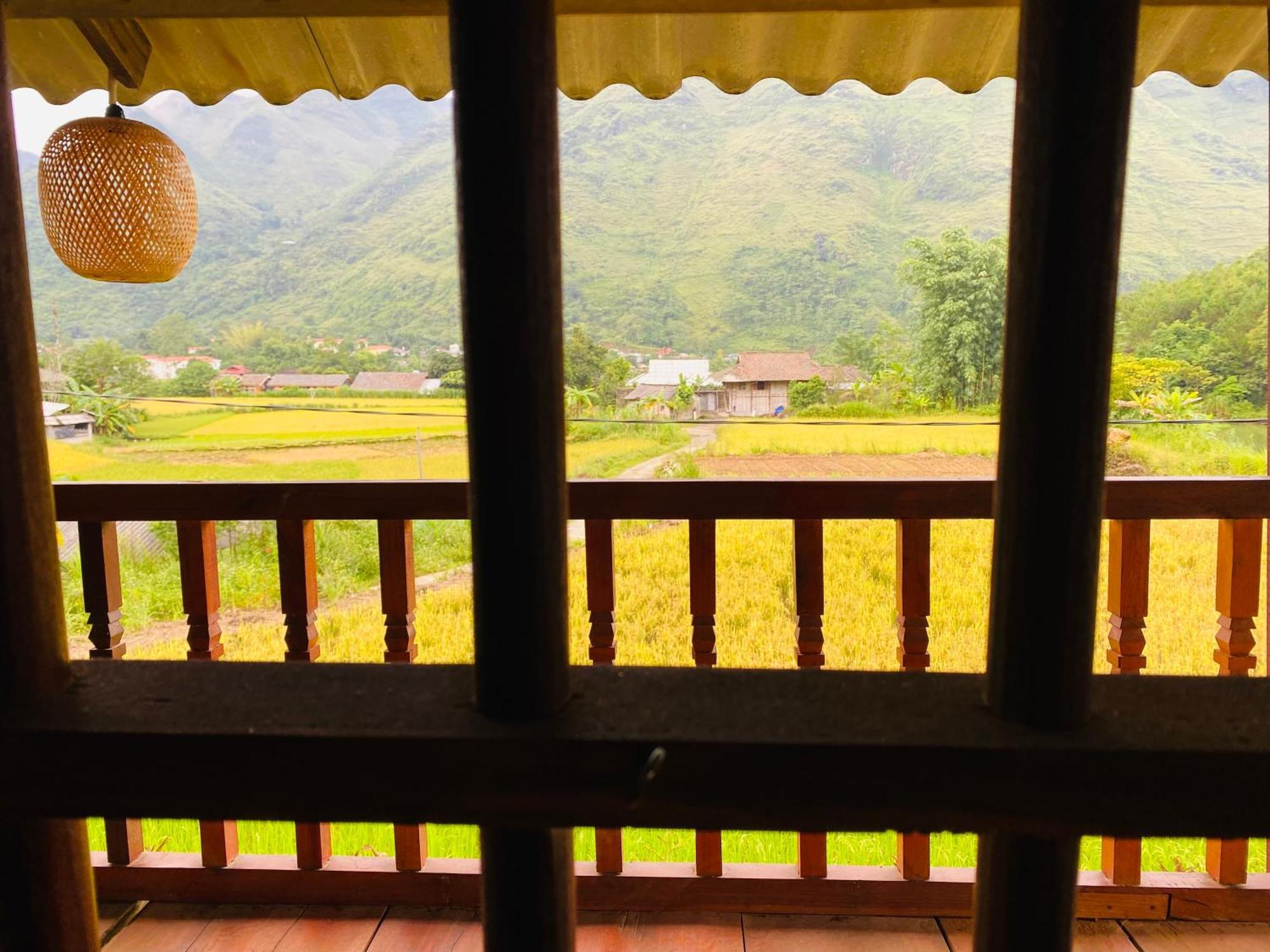 Du Gia Field View Homestay Làng Cac Eksteriør bilde