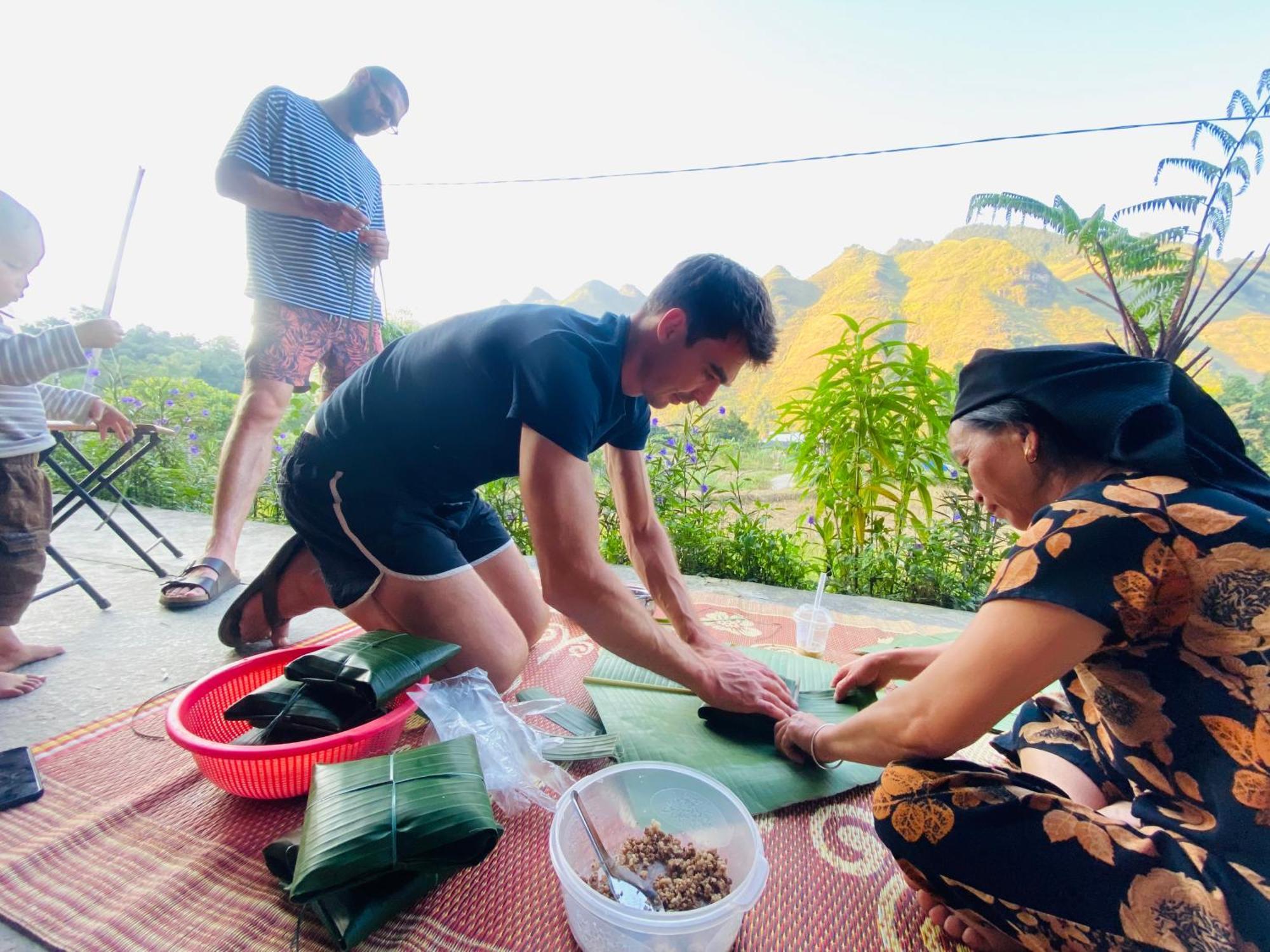 Du Gia Field View Homestay Làng Cac Eksteriør bilde