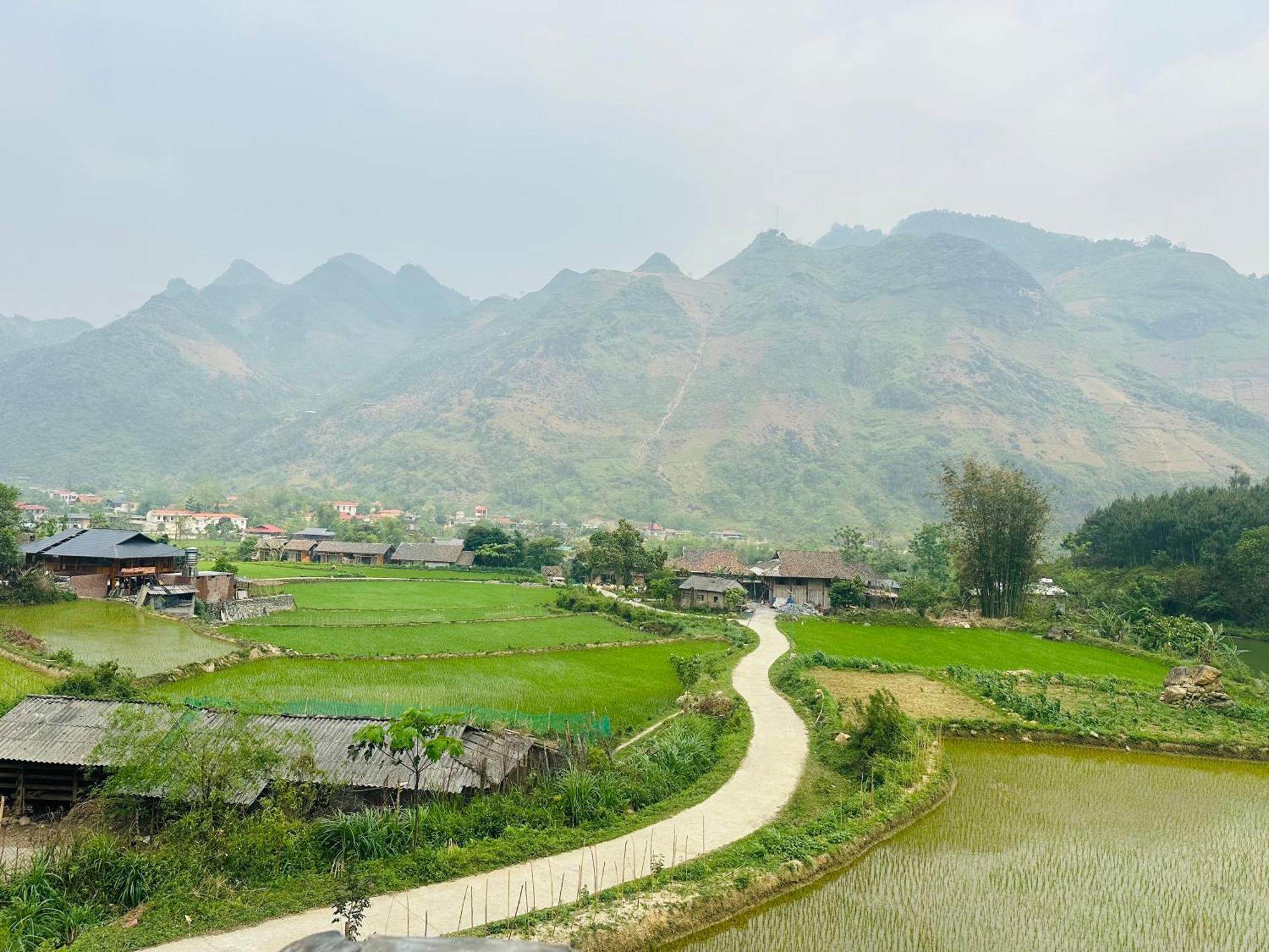 Du Gia Field View Homestay Làng Cac Eksteriør bilde