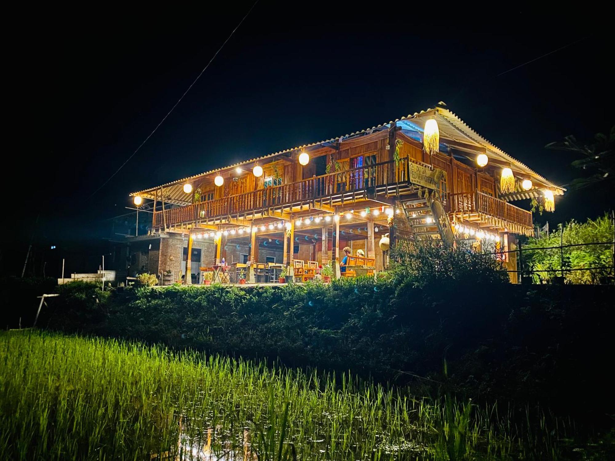 Du Gia Field View Homestay Làng Cac Eksteriør bilde