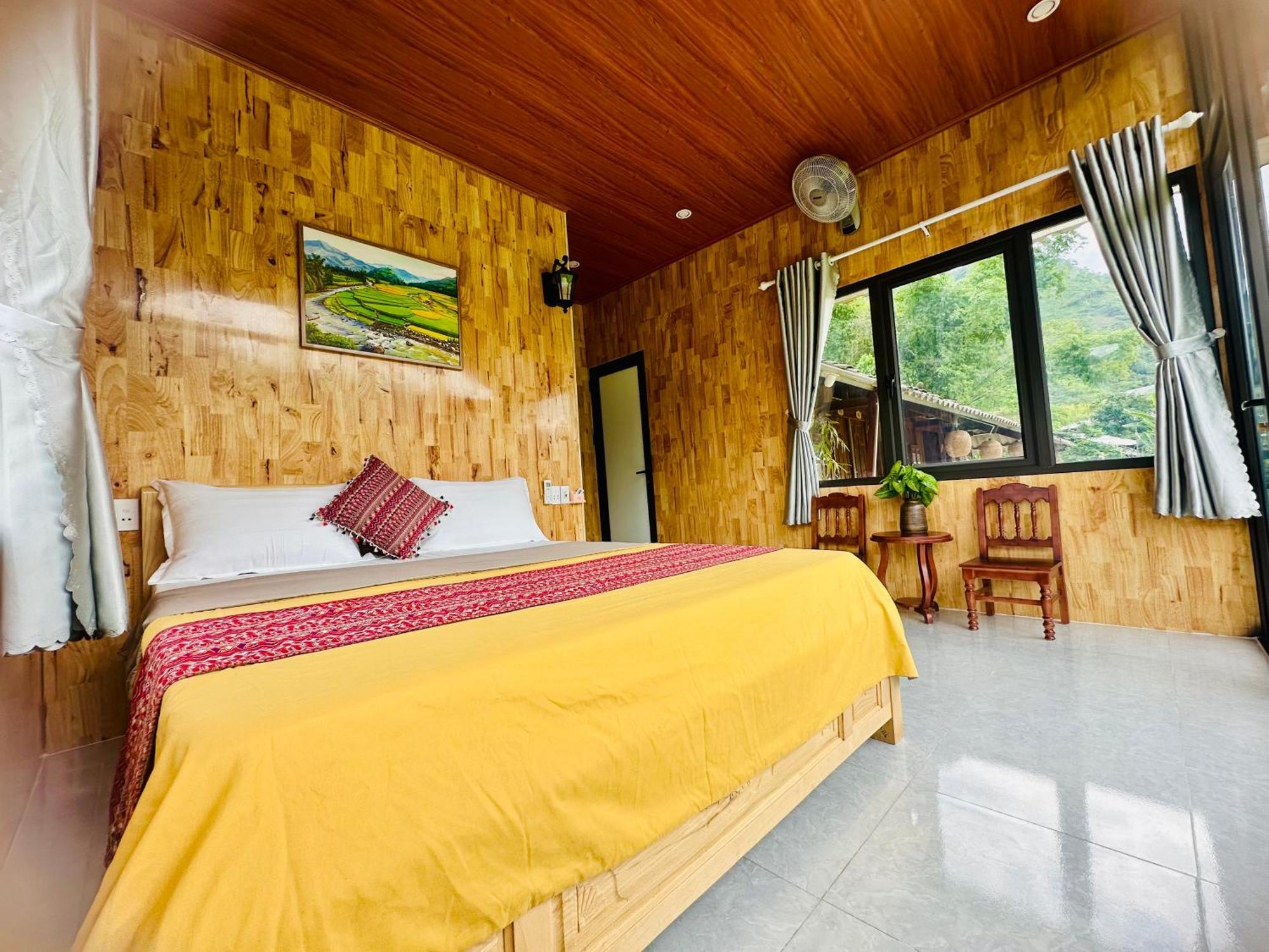 Du Gia Field View Homestay Làng Cac Eksteriør bilde