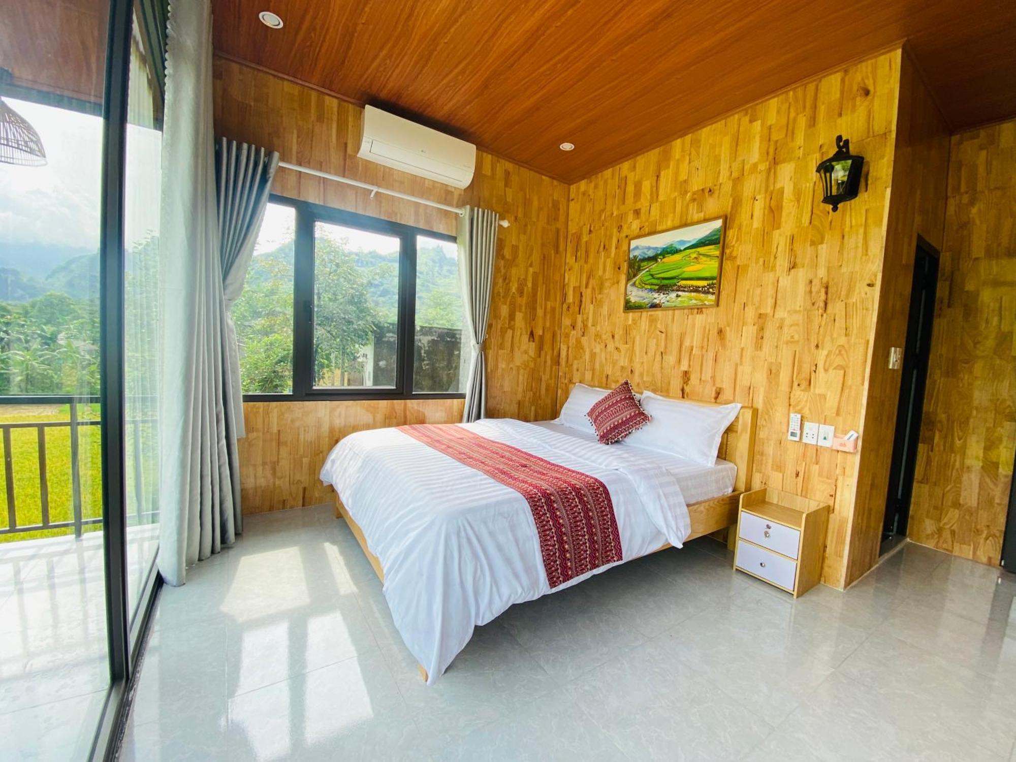 Du Gia Field View Homestay Làng Cac Eksteriør bilde